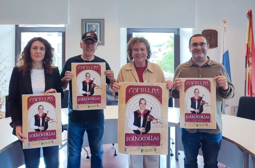 Del 14 al 16 de junio se celebrará la XVIII edición del Folkomillas en la campa del Palacio de Sobrellano