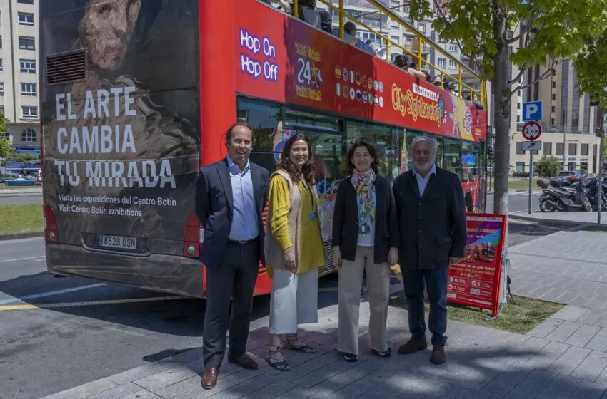  El Centro Botín y City Sightseeing se unen para promocionar el turismo cultural en Santander