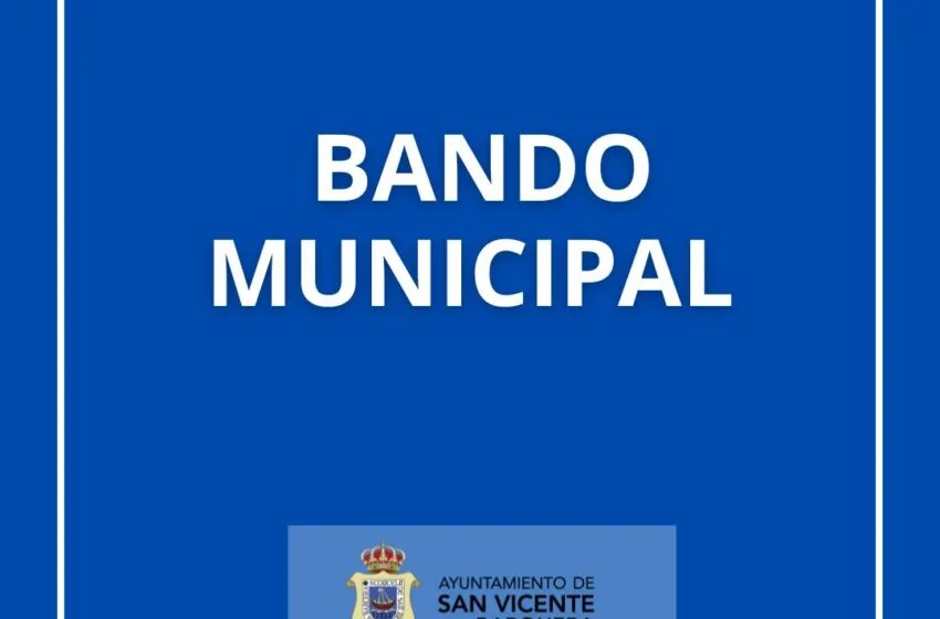  BANDO MUNICIPAL