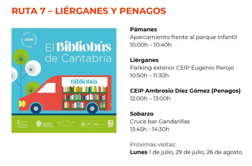 Noticias de Cantabria | El Cántabro | ¡Vuelve el BiblioBus de Cantabria!