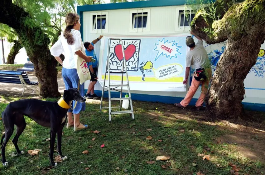  Santander ‘viste’ y mejora la imagen de los contenedores WC instalados en las playas