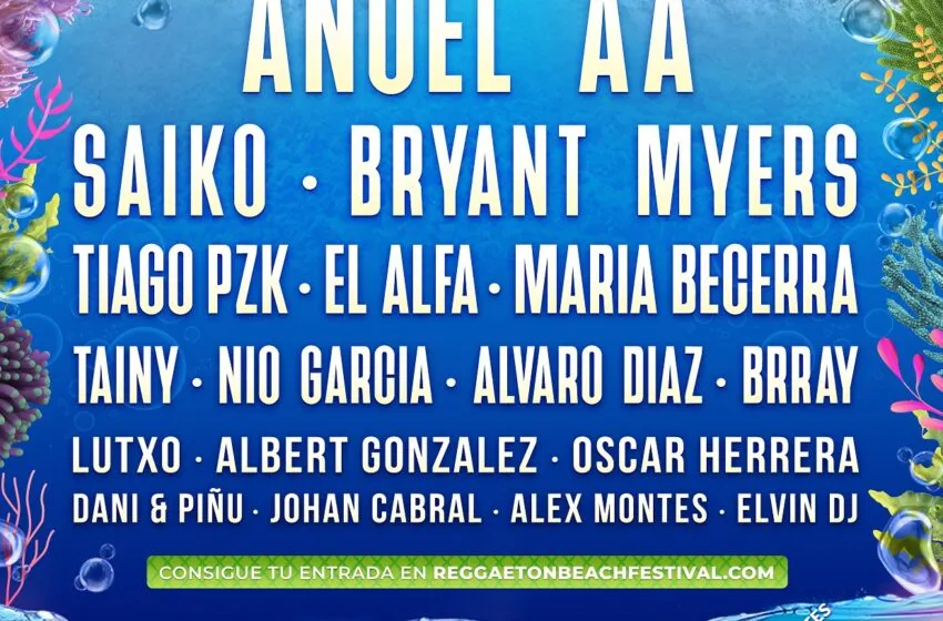 La Virgen del Mar acogerá el 13 y 14 de julio el Reggaeton Beach Festival