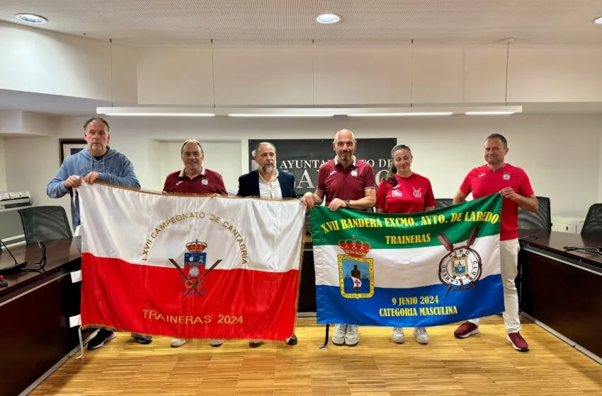  La Bandera Ayuntamiento de Laredo y el Campeonato Regional de Traineras se celebrará este domingo en la bahía pejina