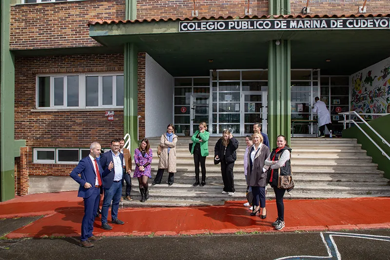  Educación reparará la cubierta y renovará la instalación eléctrica del CEIP Marina de Cudeyo