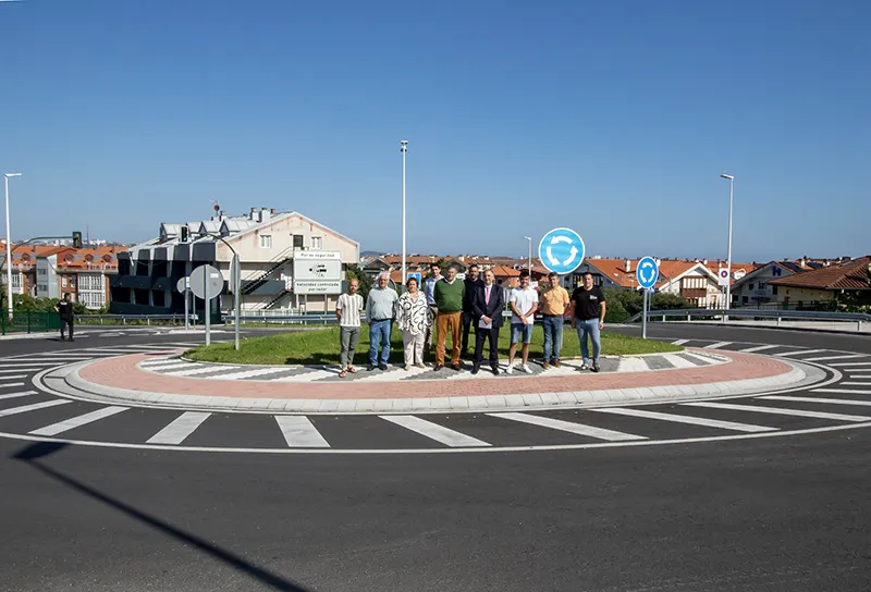 Noticias de Cantabria | El Cántabro | El Gobierno de Cantabria mejora la seguridad vial en los accesos a Somo con una nueva glorieta