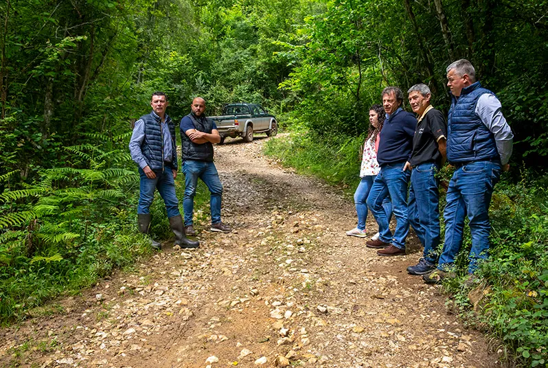 Noticias de Cantabria | El Cántabro | Desarrollo Rural reparará de forma "inminente" la pista forestal de Arria que da servicio a Lamasón y Herrerías