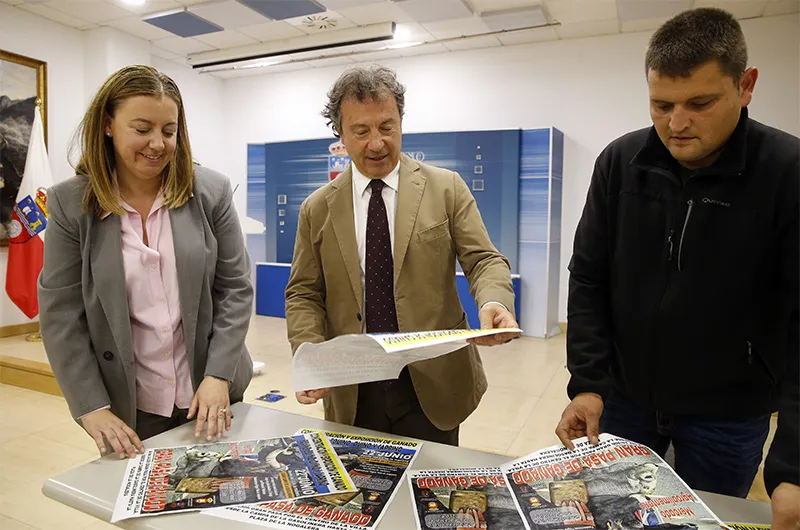  La feria ganadera Villa de Ampuero reunirá mañana a más de 1.200 animales en La Nogalera