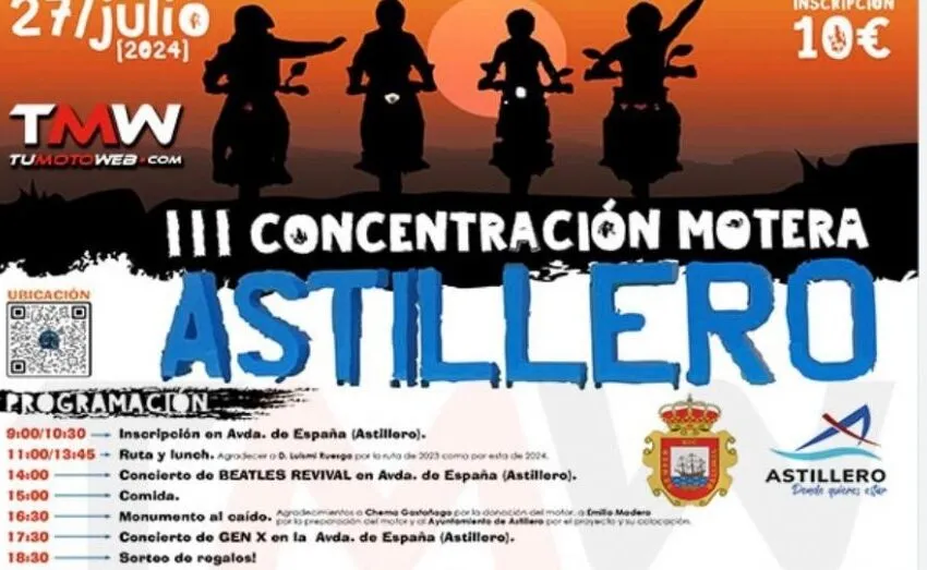 Noticias de Cantabria | El Cántabro | ASTILLERO CELEBRA ESTE SÁBADO LA III CONCENTRACIÓN MOTERA
