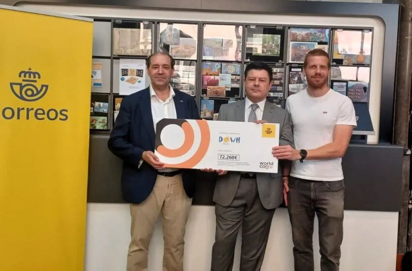 Correos recibe más de 123.200 donaciones, a través del programa Redondeo con impacto, que destinará a Down España
