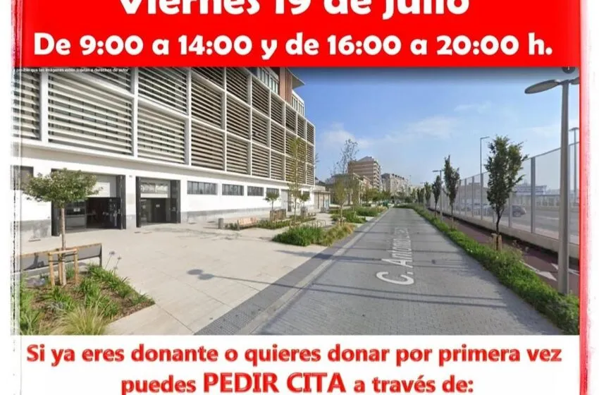 Noticias de Cantabria | El Cántabro | El centro cívico Tabacalera acoge este viernes 19 un punto de donación de sangre