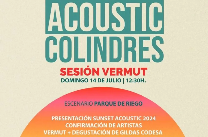  Sesión Vermut Presentación del Sunset Acoustic Colindres