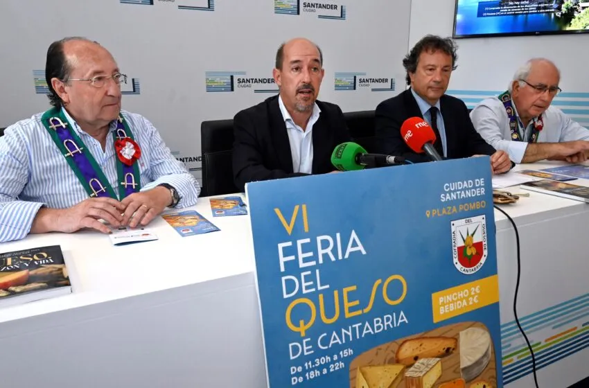 Noticias de Cantabria | El Cántabro | La Plaza de Pombo acogerá la VI Feria del Queso de Cantabria del 2 al 4 de agosto