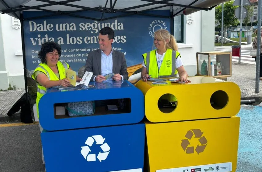 Noticias de Cantabria | El Cántabro | Camargo, Amica y Ecoembes se alían por la economía circular