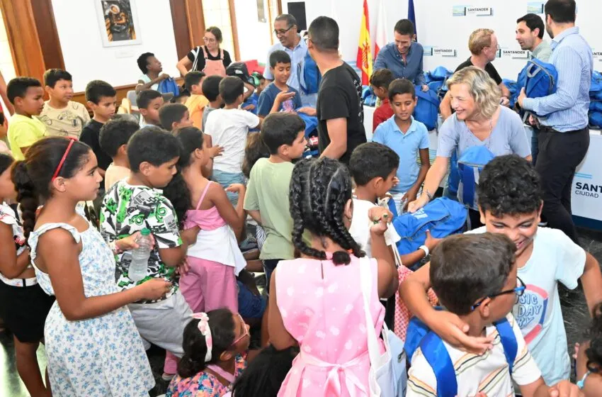 Noticias de Cantabria | El Cántabro | Santander recibe a los niños saharauis y familias de acogida que participan en ‘Vacaciones en Paz’