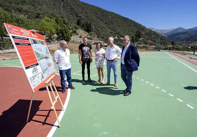 Noticias de Cantabria | El Cántabro | El Gobierno rehabilita la pista deportiva del Colegio Público Concepción Arenal de Potes, con una inversión de 48.000 euros