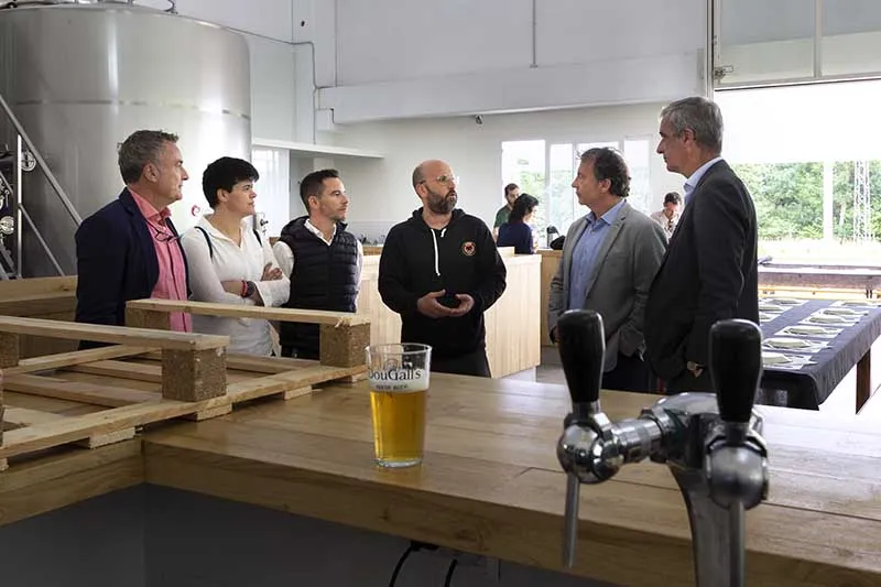  La Consejería de Desarrollo Rural apoya los planes de crecimiento de la cervecera Dougall’s