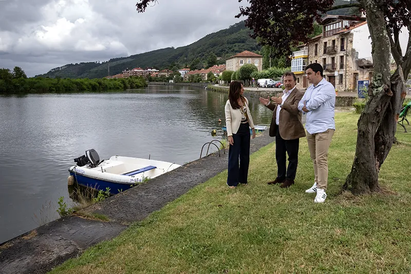 Noticias de Cantabria | El Cántabro | Desarrollo Rural impulsa el proyecto de senda fluvial en el Asón a su paso por Limpias