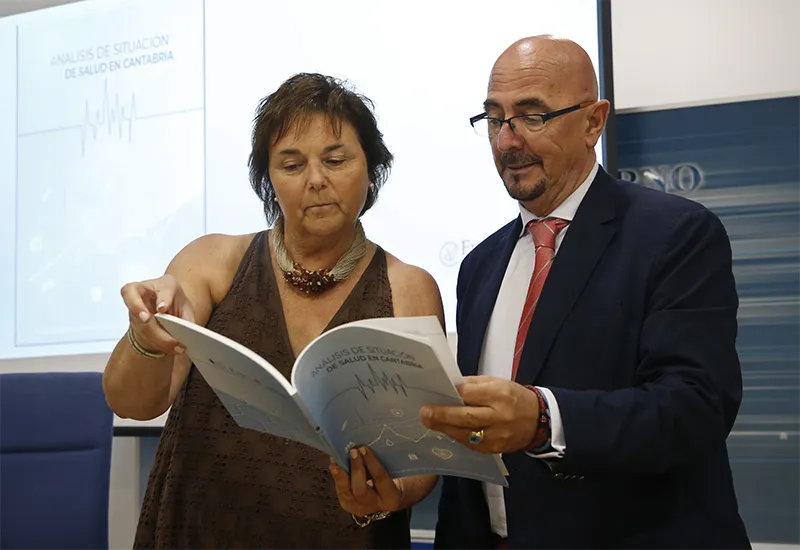 Noticias de Cantabria | El Cántabro | Pascual presenta el 'Análisis de situación de salud en Cantabria' que servirá para planificar la estrategia sanitaria regional