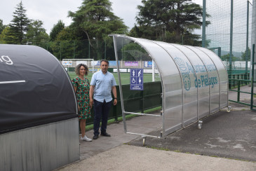 Noticias de Cantabria | El Cántabro | El Ayuntamiento mejora la accesibilidad del campo de fútbol del Complejo Vimenor para que los aficionados disfruten de una experiencia más inclusiva