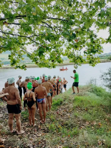 Noticias de Cantabria | El Cántabro | Más de un centenar de participantes se dieron cita en Oruña para disputar el final del Circuito de Travesías a Nado 2024