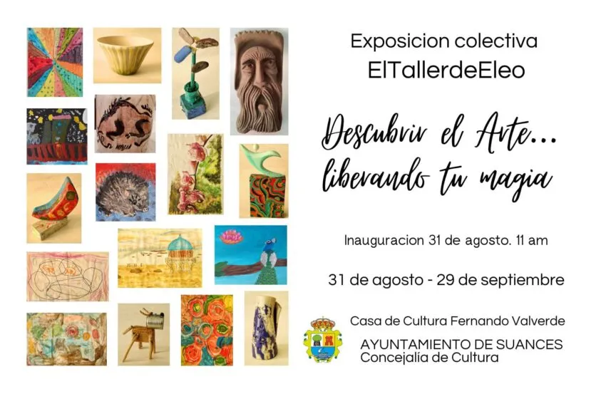 La Casa de Cultura Fernando Velarde inicia la temporada de exposiciones con la muestra artística de “El Taller de Eleo”