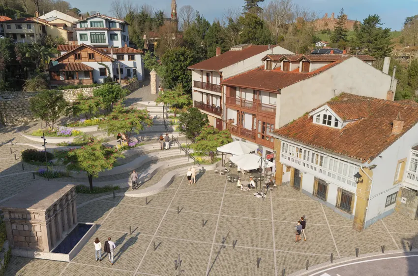  El proyecto de urbanización de la plaza Fuente Real busca facilitar la circulación de los residentes y mejorar la accesibilidad en el entorno 