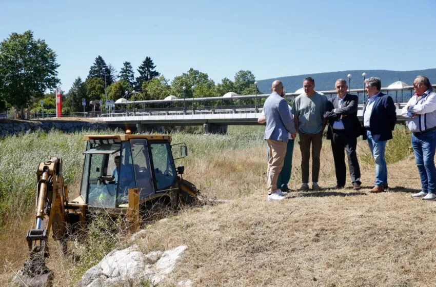 Noticias de Cantabria | El Cántabro | Arrancan las obras de incremento de la capacidad del puente nuevo sobre el río Híjar y de restauración de los espacios fluviales en Reinosa presupuestadas en 2,4 millones de euros