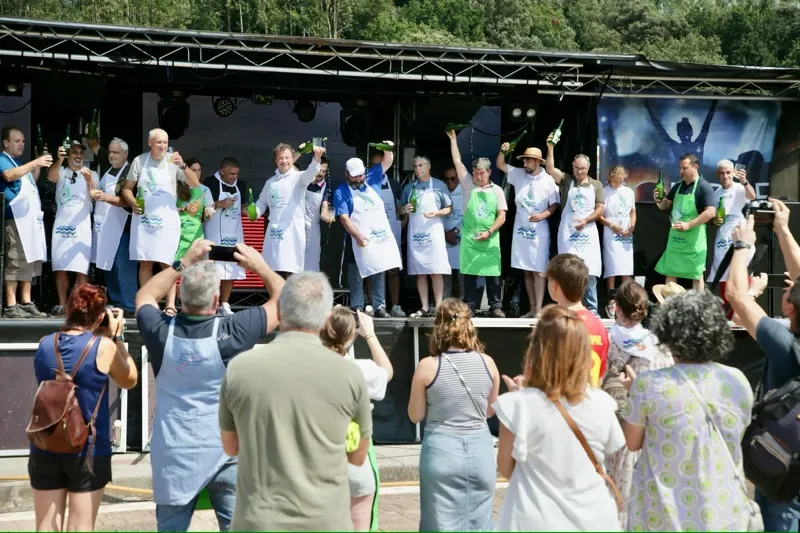  Palencia asiste en Argoños a la Fiesta de la Sidra y destaca la marca representativa de Cantabria que aportan los productos vinculados al territorio