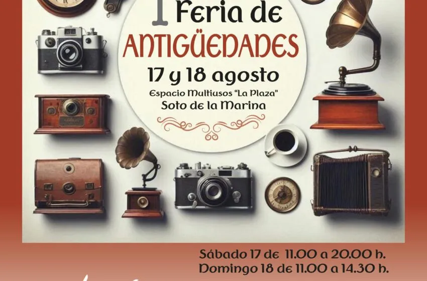 Noticias de Cantabria | El Cántabro | Soto de la Marina acogerá este fin de semana la I Feria de Antigüedades