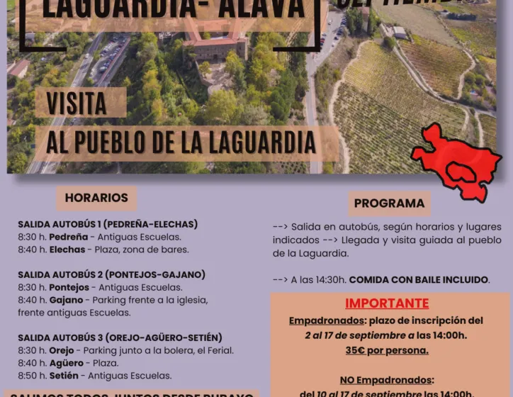 Excursión municipal: Laguardia