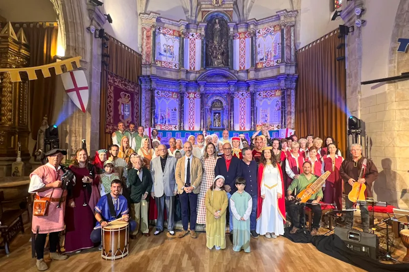Noticias de Cantabria | El Cántabro | El consejero Silva asiste en Valdecilla al 'Festival del Medievo: La Cántiga 263' de Medio Cudeyo