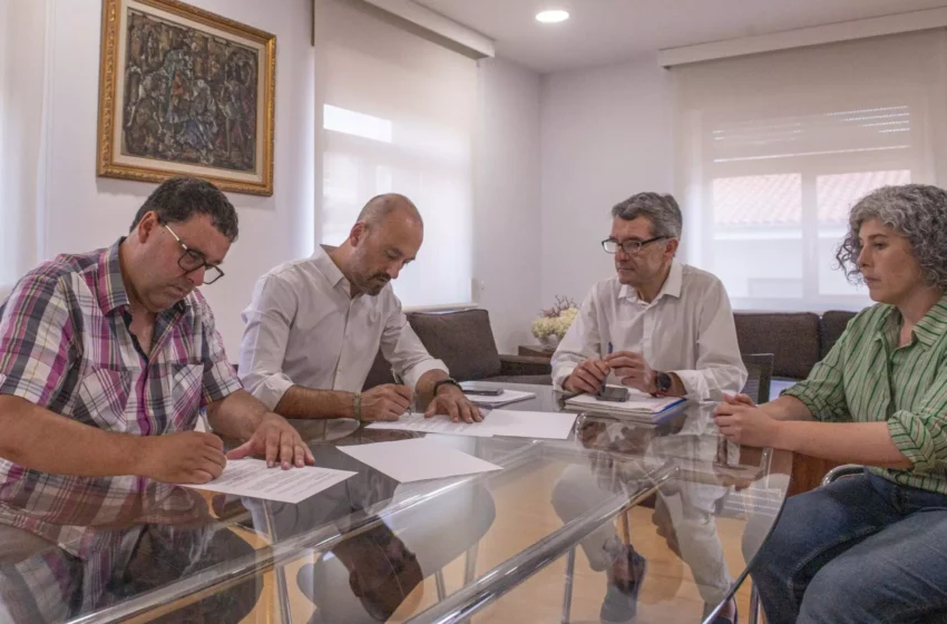 Firmado el acuerdo para la modernización y mejora del Servicio Municipal de Limpieza