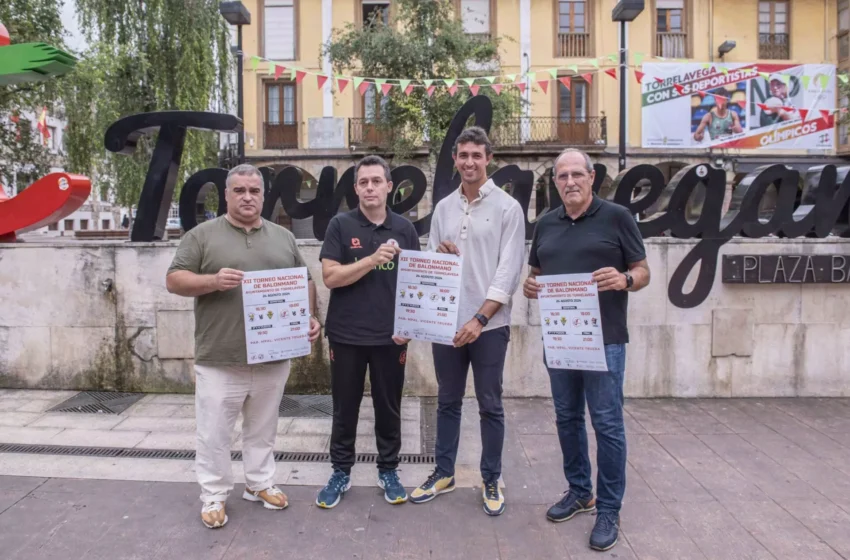  El XII Torneo Nacional de Balonmano Ayuntamiento de Torrelavega se celebra el 24 de agosto