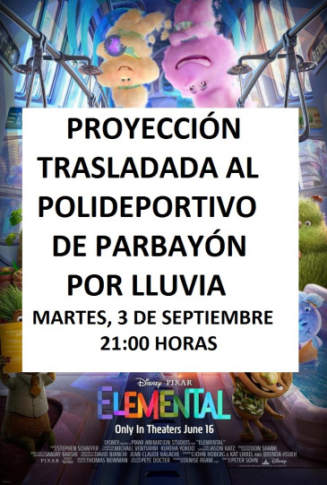 Noticias de Cantabria | El Cántabro | El Ayuntamiento traslada a los polideportivos de Parbayón y Renedo las sesiones de ‘cine de verano’ programadas debido al mal tiempo