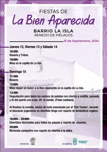 Noticias de Cantabria | El Cántabro | Renedo celebrará el próximo domingo en el Barrio de La Isla los actos centrales de la Fiesta de la Bien Aparecida 2024