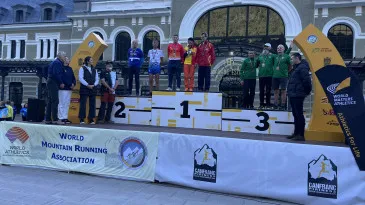 Noticias de Cantabria | El Cántabro | El atleta del Piélagos Chuchi Crespo, campeón del mundo de montaña máster en Canfranc