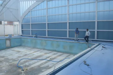 Noticias de Cantabria | El Cántabro | El Ayuntamiento de Piélagos inicia la renovación del vaso de la piscina municipal de Renedo