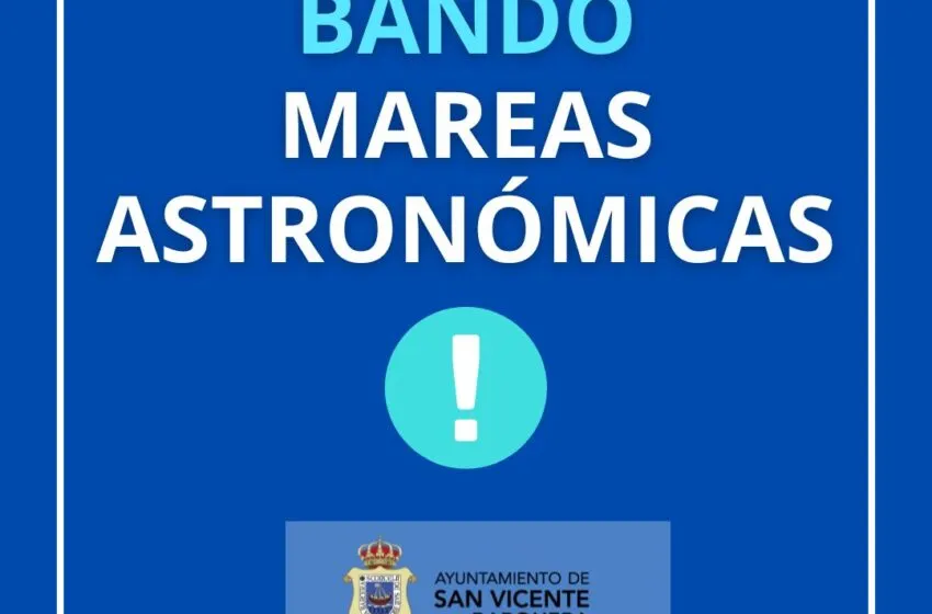 Noticias de Cantabria | El Cántabro | BANDO FENÓMENO «MAREAS ASTRONÓMICAS»