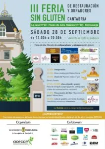 Noticias de Cantabria | El Cántabro | Presentada la III Feria Sin Gluten Cantabria que se celebrará el 28 de septiembre en Torrelavega