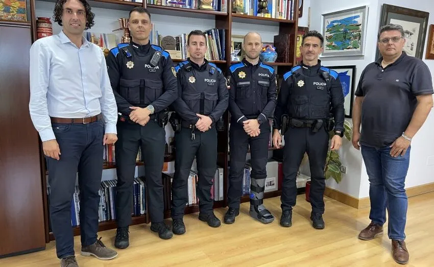  ASTILLERO COMPLETA LA PLANTILLA DE LA POLICÍA LOCAL CON LA INCORPORACIÓN DE TRES NUEVOS AGENTES