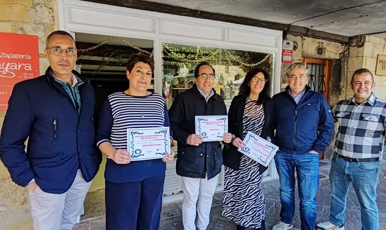  Entregados los premios el Concurso de Escaparates de San Mateo