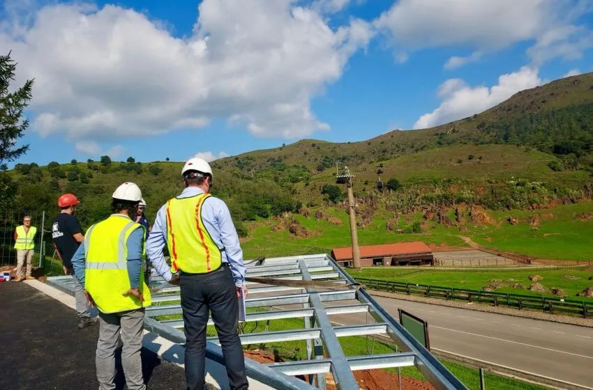 Noticias de Cantabria | El Cántabro | La obra del mirador de los elefantes en Cabárceno finalizará la semana que viene