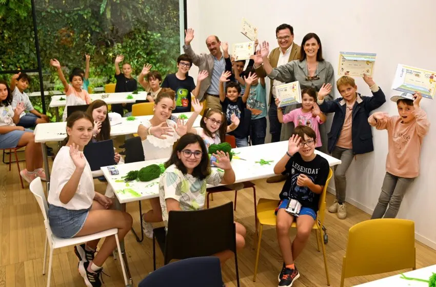  Entregados los diplomas a los niños participantes en los talleres de consumo responsable