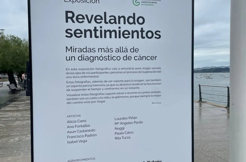 Gancedo pone en valor la labor de la AECC a través de la muestra fotográfica Revelando sentimientos