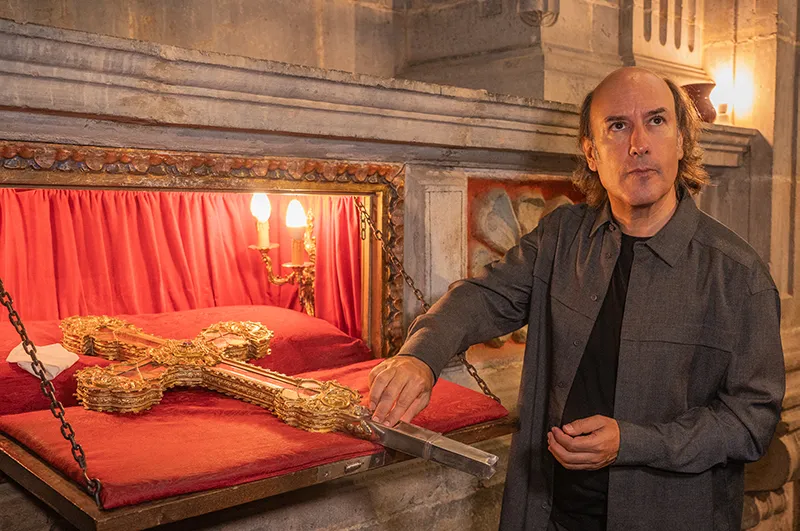 Noticias de Cantabria | El Cántabro | Carlos Núñez descubre Liébana antes de ofrecer su concierto esta noche en Potes