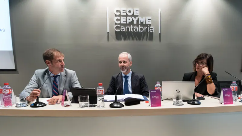 Gobierno de Cantabria y CEOE abordan las necesidades de la nueva FP Dual