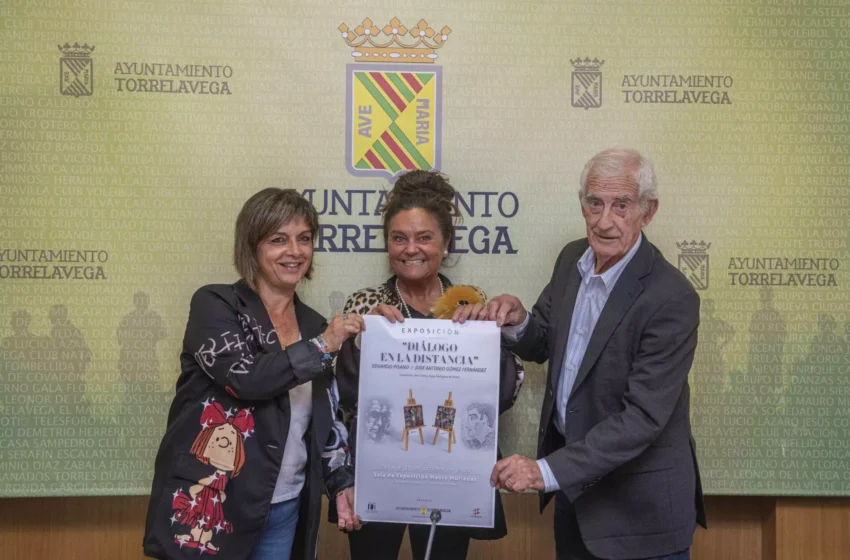  La exposición ‘Diálogo en la distancia’ presenta obras inéditas de Eduardo Pisano y José Antonio Gómez ‘Sago’