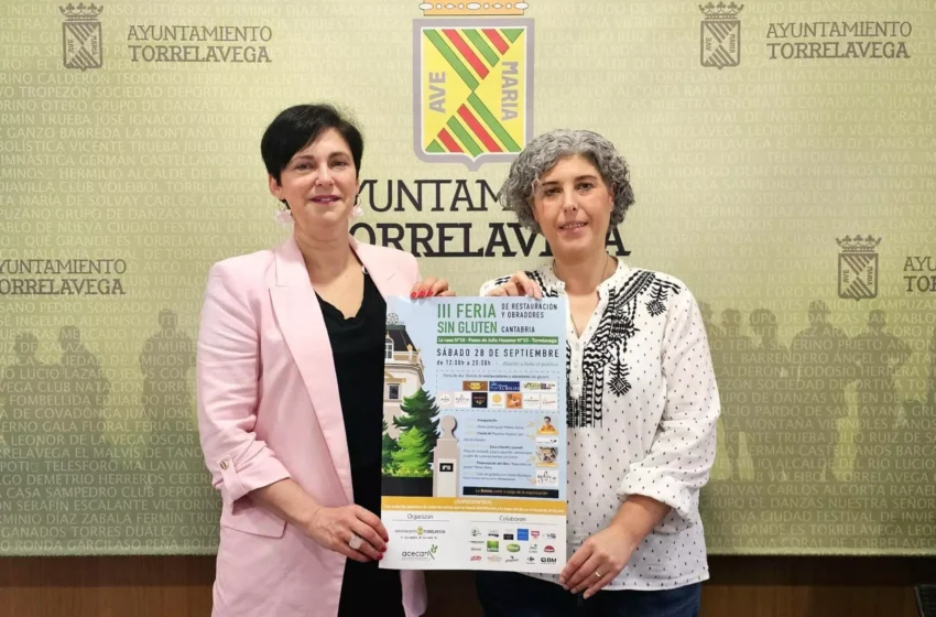  Presentada la III Feria Sin Gluten Cantabria que se celebrará el 28 de septiembre en Torrelavega