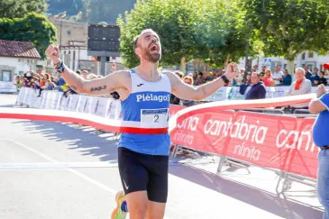 Noticias de Cantabria | El Cántabro | Los atletas del Piélagos Adrián Briz y Vanessa del Río vencedores de la XXXVII subida pedestre Panes-Potes