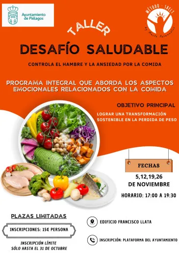 Noticias de Cantabria | El Cántabro | El próximo jueves finalizará la inscripción en Desafío saludable para controlar el hambre y la ansiedad por la comida
